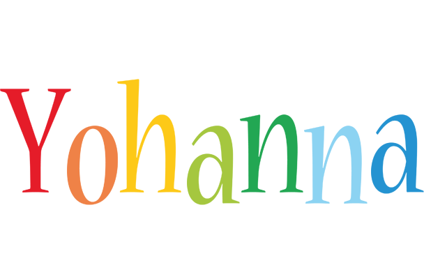 Yohanna birthday logo