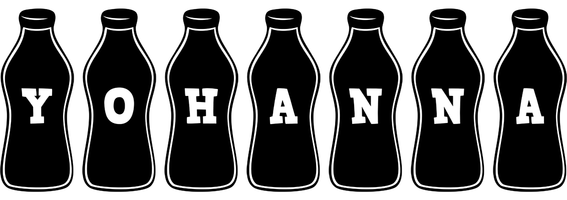 Yohanna bottle logo