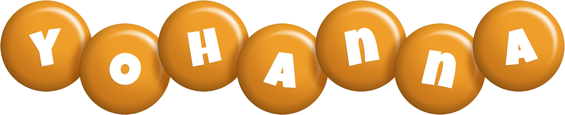 Yohanna candy-orange logo