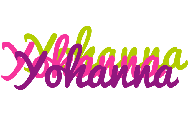 Yohanna flowers logo