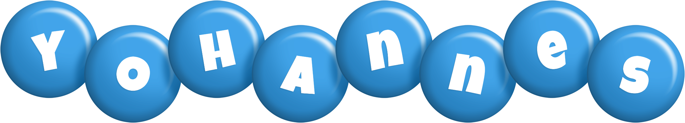 Yohannes candy-blue logo