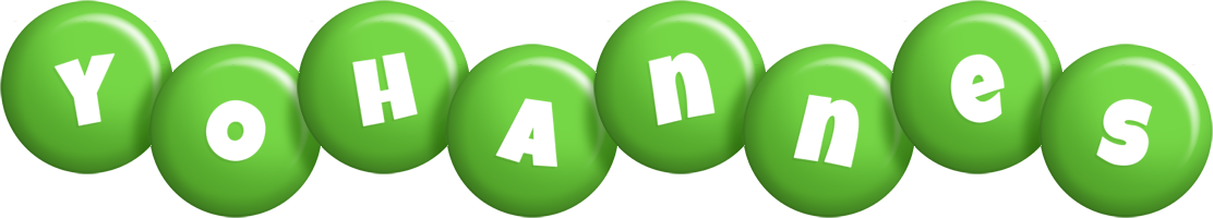 Yohannes candy-green logo