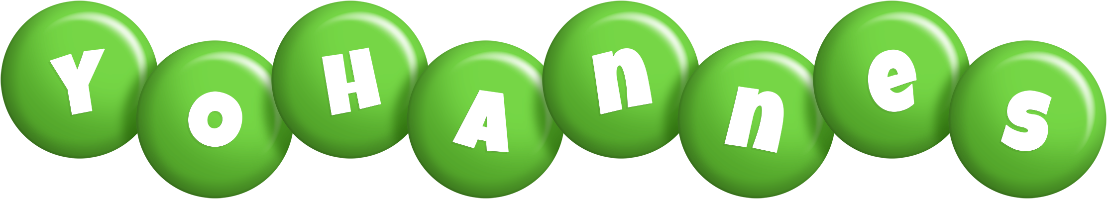 Yohannes candy-green logo