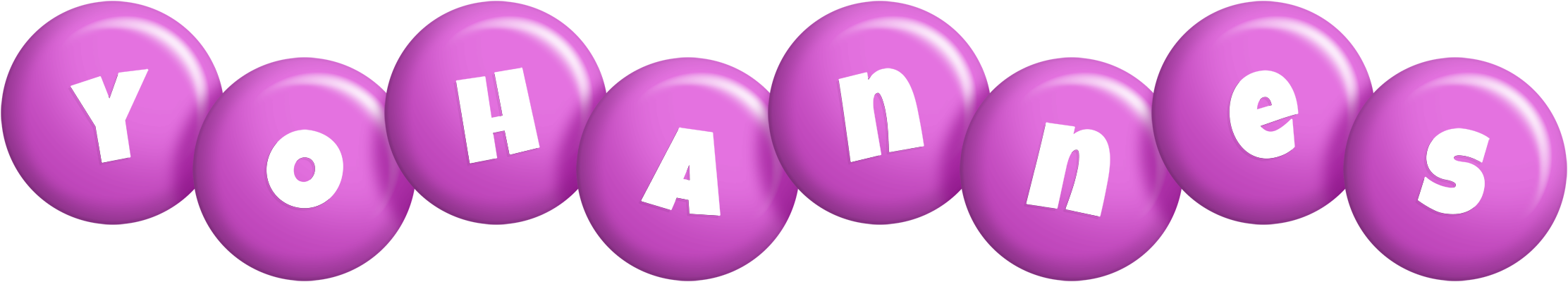 Yohannes candy-purple logo