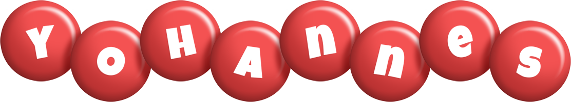 Yohannes candy-red logo