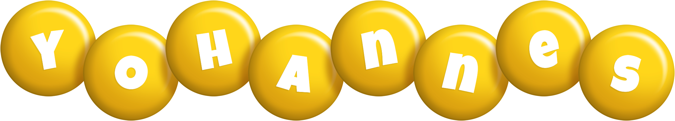 Yohannes candy-yellow logo