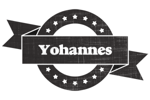 Yohannes grunge logo