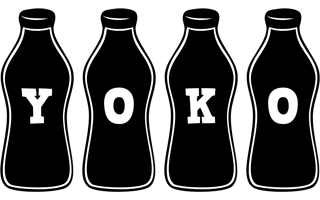 Yoko bottle logo