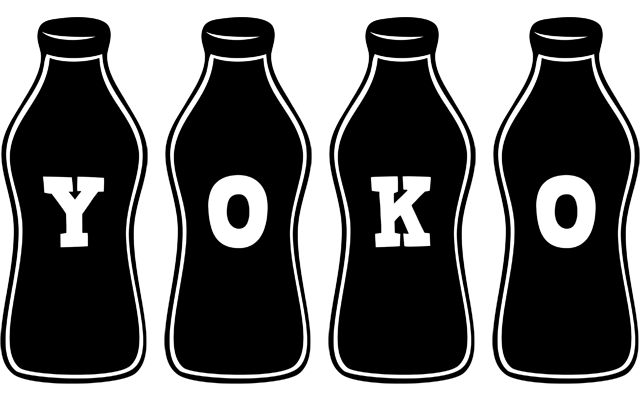 Yoko bottle logo