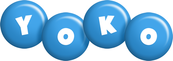 Yoko candy-blue logo