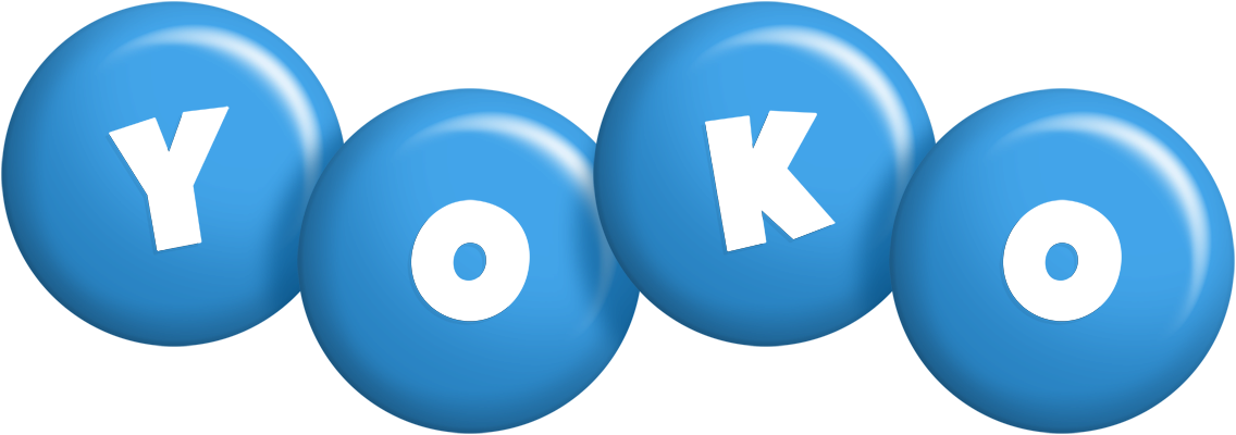 Yoko candy-blue logo