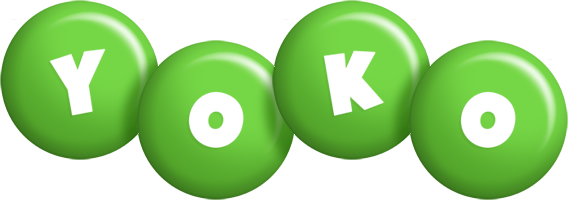 Yoko candy-green logo