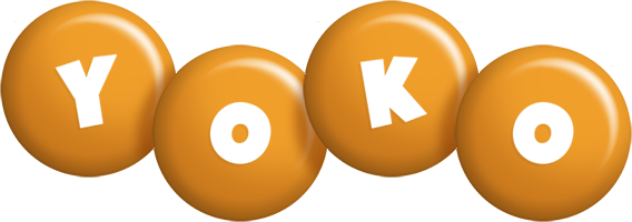 Yoko candy-orange logo