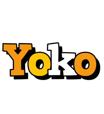 Yoko cartoon logo