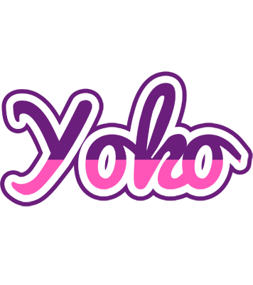 Yoko cheerful logo