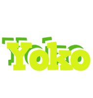 Yoko citrus logo