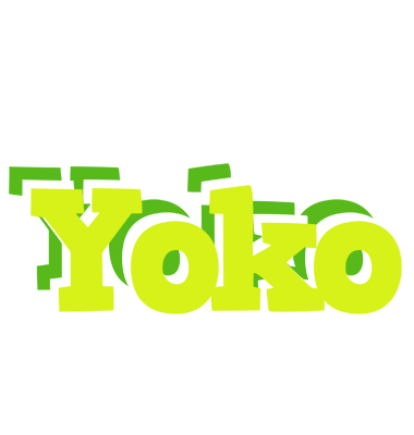 Yoko citrus logo