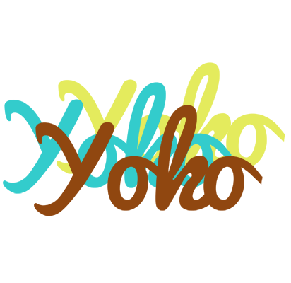 Yoko cupcake logo
