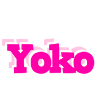 Yoko dancing logo