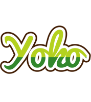 Yoko golfing logo