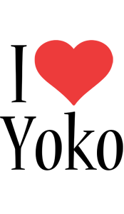 Yoko i-love logo