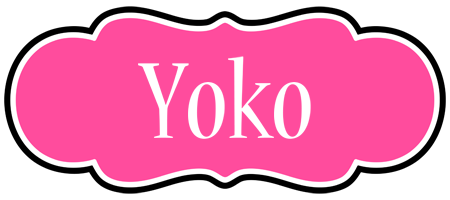 Yoko invitation logo