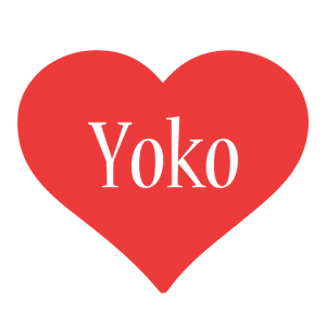 Yoko love logo