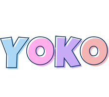 Yoko pastel logo