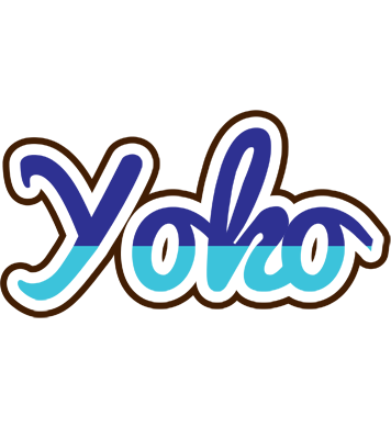 Yoko raining logo