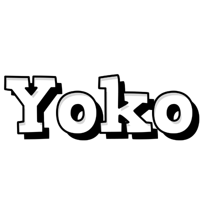 Yoko snowing logo