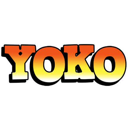 Yoko sunset logo