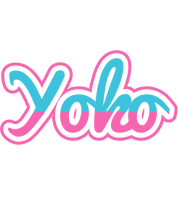 Yoko woman logo