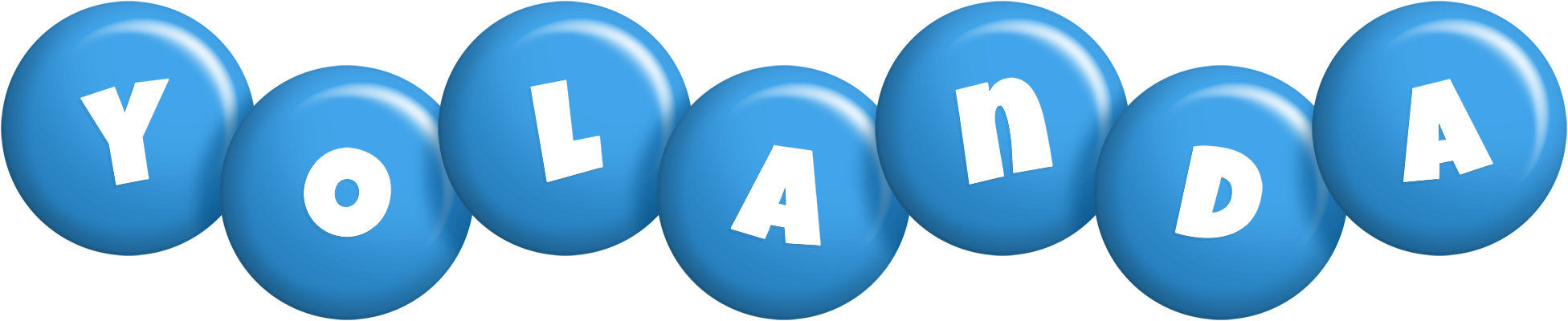 Yolanda candy-blue logo