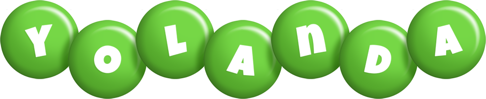 Yolanda candy-green logo