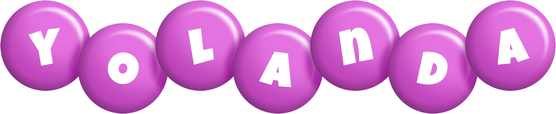 Yolanda candy-purple logo