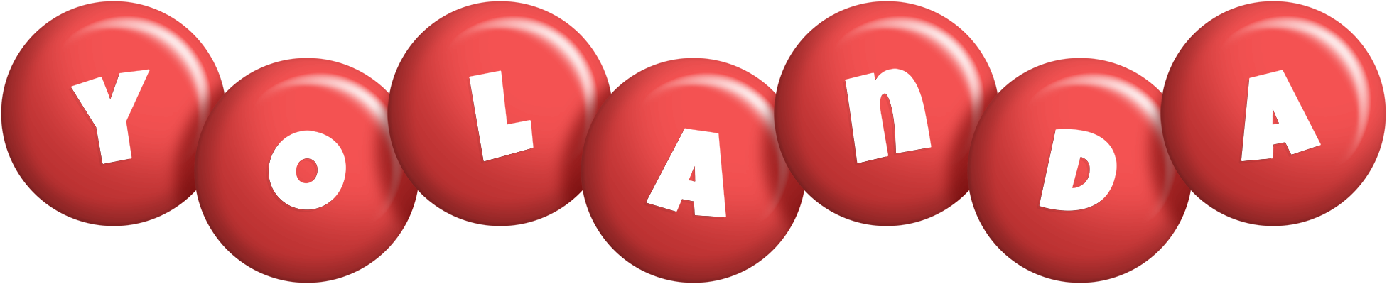 Yolanda candy-red logo