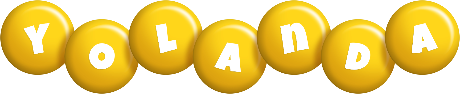 Yolanda candy-yellow logo