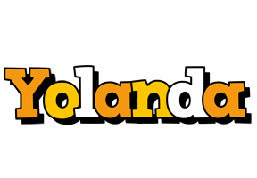 Yolanda cartoon logo