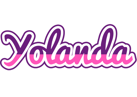Yolanda cheerful logo