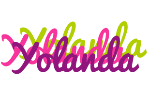 Yolanda flowers logo