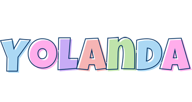 Yolanda pastel logo