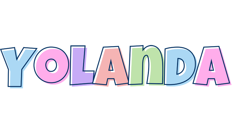 Yolanda pastel logo