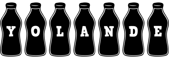 Yolande bottle logo