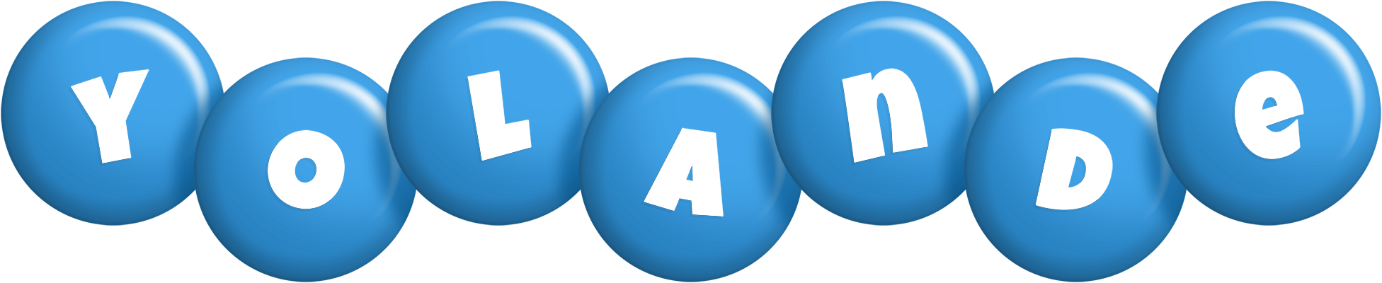 Yolande candy-blue logo
