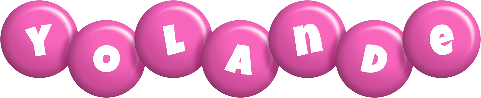 Yolande candy-pink logo
