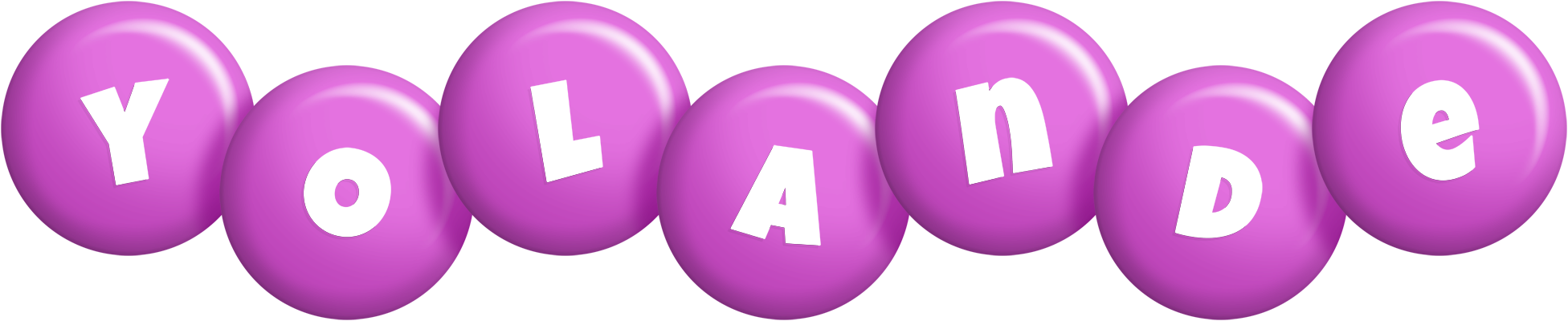 Yolande candy-purple logo