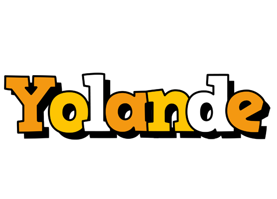 Yolande cartoon logo