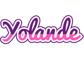 Yolande cheerful logo