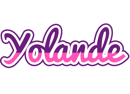 Yolande cheerful logo