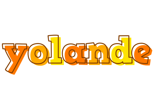 Yolande desert logo